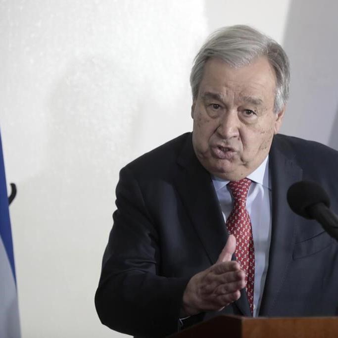 The UN chief calls for a robust international police force to help combat Haiti's armed gangs